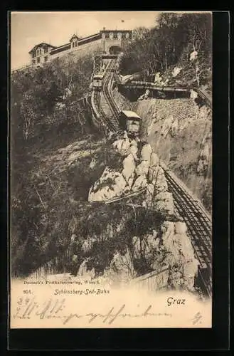 AK Graz, Schloss-Bergbahn