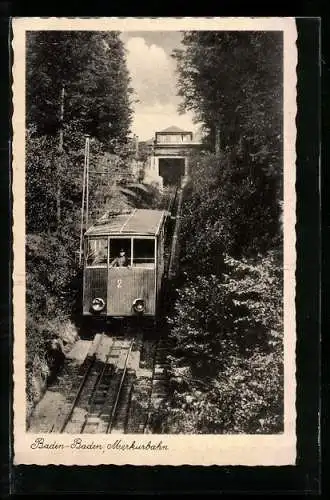 AK Baden-Baden, Merkurbahn