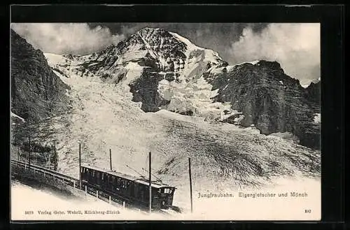 AK Jungfraubahn, Eigergletscher und Mönch