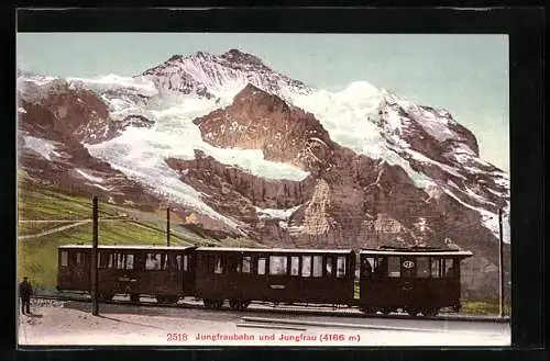AK Jungfraubahn, Bergbahn und Jungfrau