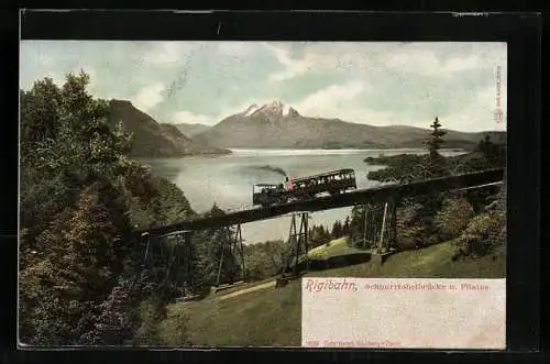 AK Pilatus, Rigibahn und Schnurrtobelbrücke