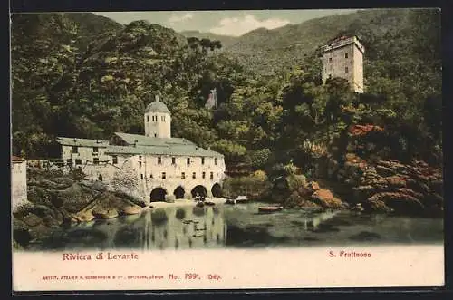 AK Camogli /Riviera di Levante, Abbazia di San Fruttuoso