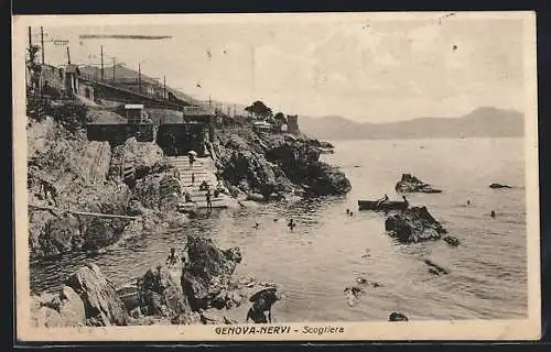 AK Genova, Nervi, Scogliera