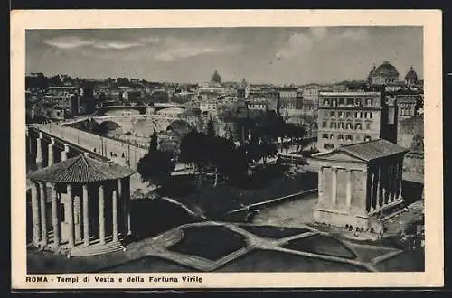 AK Roma, Tempi di Vesta e della Fortuna Virile