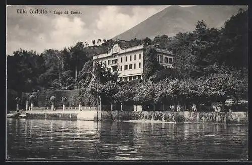 AK Tremezzo, Villa Carlotta mit Umgebung