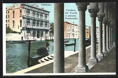 AK Venezia, Fondaco dei Turchi e palazzo Vendramin