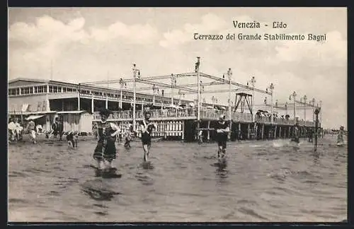 AK Venezia-Lido, Terrazzo del Grande, Stabilimento Bagni