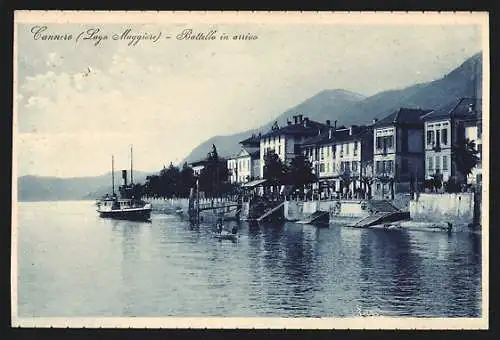 AK Cannero /Lago Maggiore, Batello in arrivo