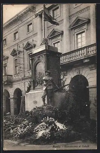 AK Aosta, Monumento ai Caduti