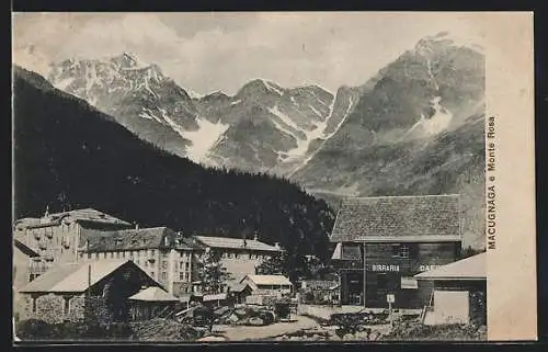 AK Macugnaga, Panorama e Monte Rosa