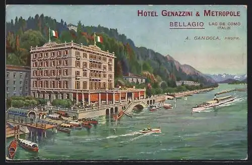 AK Bellagio, Hotel Genazzini & Metropole
