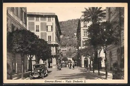 AK Genova-Nervi, Viale Umberto I.