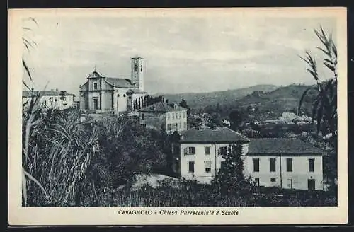 AK Cavagnolo, Chiesa Parrocchiale e Scuole