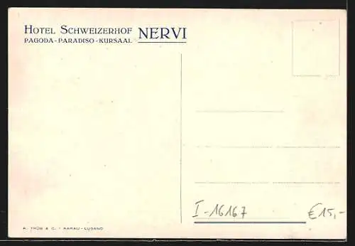 AK Nervi, Das Hotel Schweizerhof, Der Kursaal