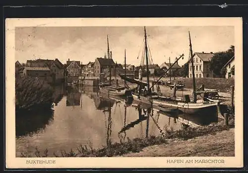 AK Buxtehude, Hafen am Marschtor