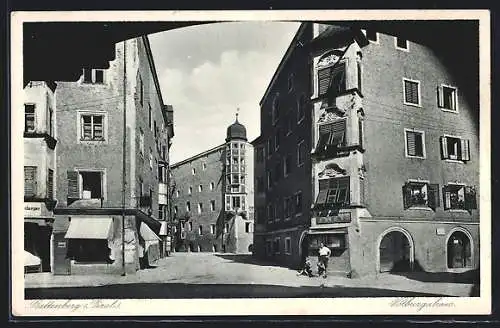 AK Rattenberg, Notburgahaus mit Knaben