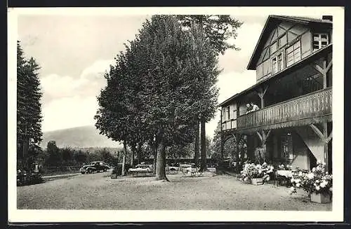 AK Oedsbach b. Oberkirch /bad. Schwarzw., Gasthaus u. Pension Zum grünen Baum, Bes. Karl Müller