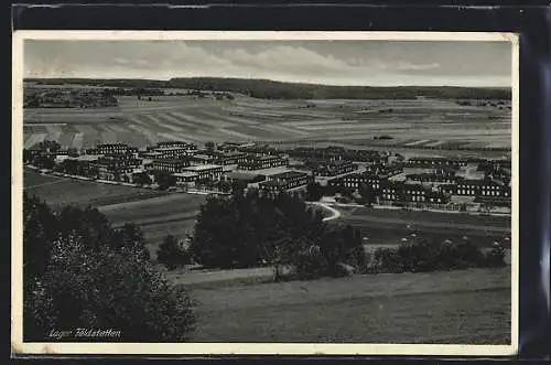 AK Feldstetten, Blick auf das Truppenlager