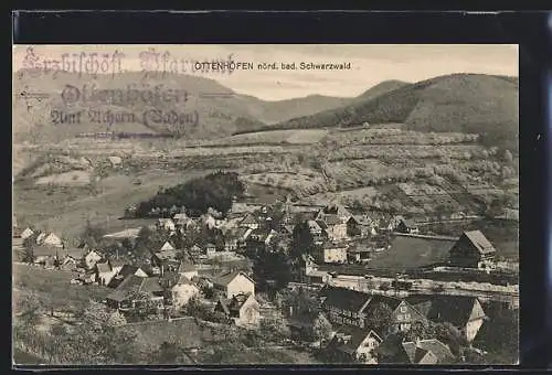 AK Ottenhöfen / Schwarzwald, Totalansicht