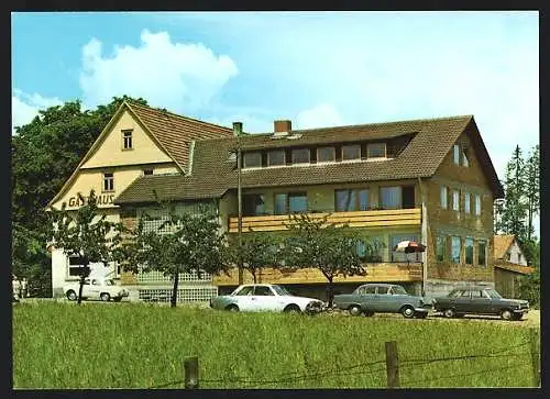 AK Grasellenbach /Odenwald, Gasthaus zur schönen Aussicht auf der Tromm