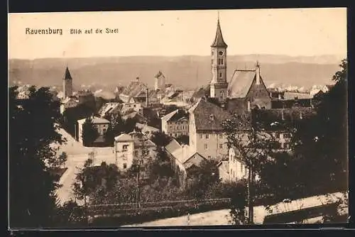 AK Ravensburg / Württ., Blick auf die Stadt