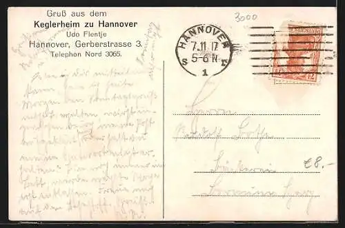 AK Hannover, Partie am Listerturm