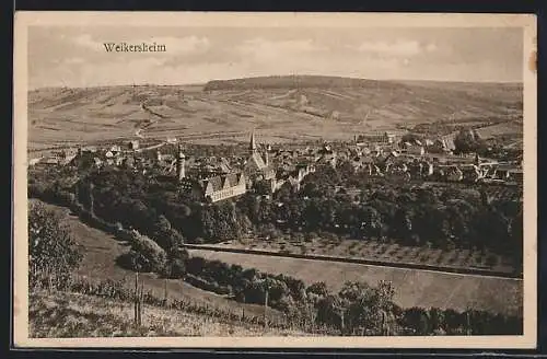 AK Weikersheim, Ortspanorama