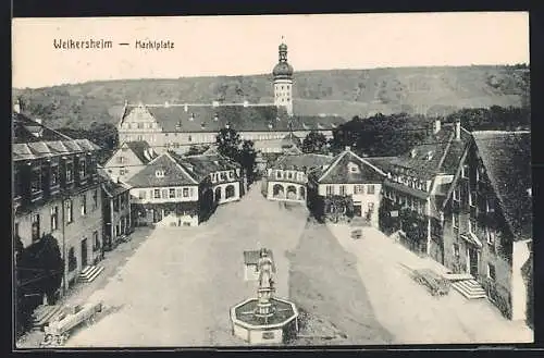 AK Weikersheim, Marktplatz