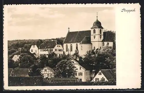 AK Stuppach, Kirche im Ortsbild