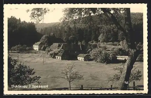 AK Lichtenau / Spessart, Teilansicht