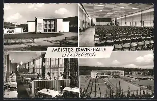 AK Steinbach /Baden-Baden, Gaststätte u. Sportanlage Meister-Erwin-Halle