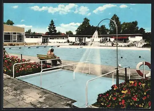 AK Alsfeld /Hessen, Frei- und Hallenbad