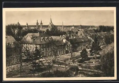 AK Villingen / Schwarzwald, Ortspartie aus der Vogelschau