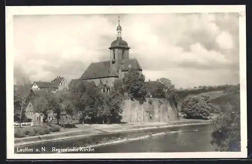 AK Lauffen / Neckar, Regiswindis-Kirche