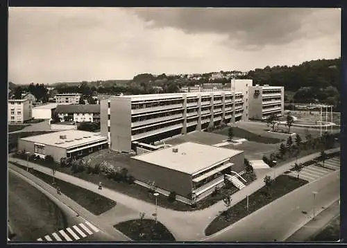 AK Biberach / Riss, Wieland-Gymnasium, Aussenansicht