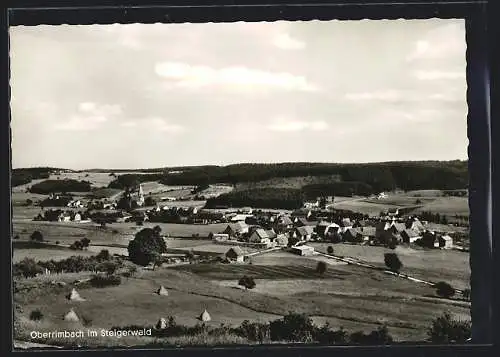 AK Oberrimbach / Steigerwald, Blick zum Ort