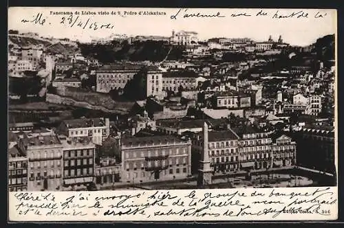 AK Lisboa, Panorama visto de S. Pedro d`Alcantara