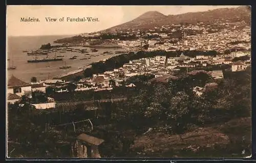 AK Funchal /Madeira, View of Funchal-West