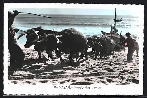 AK Nazare, Arrasto dos barcos
