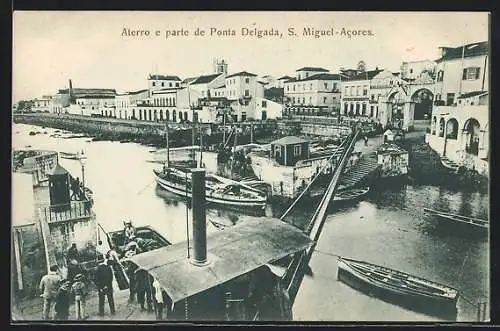AK S. Miguel-Acores, Aterro e parte de Ponta Delgada