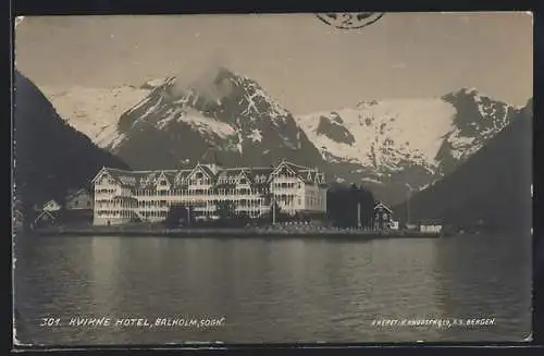 AK Balholm /Sogn., Kvikne Hotel