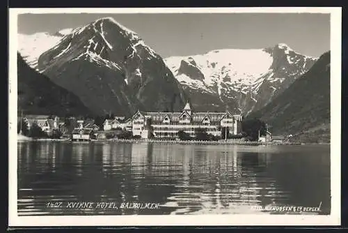 AK Balholm, Kvikne Hotel, Panorama