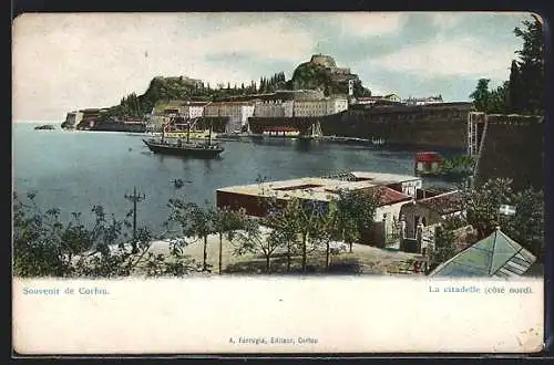 AK Corfou, La citadelle