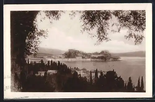 AK Corfou, Vue générale de la Citadelle