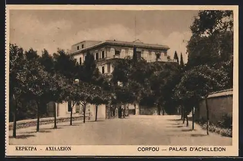 AK Corfou, Palais d`Achilleion