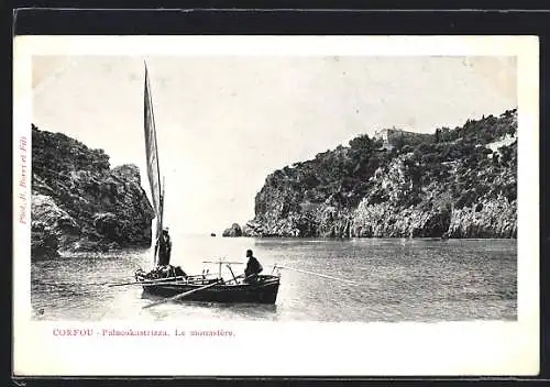 AK Corfou, Palaeokastrizza, Le monastère