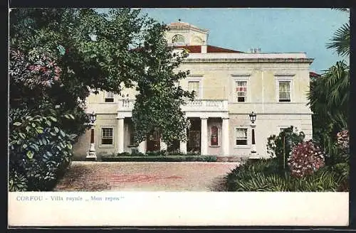 AK Corfou, Villa royale Mon repos