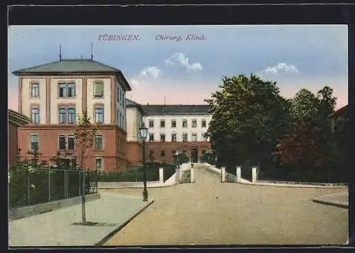 AK Tübingen, Blick zur Chirurgischen Klinik