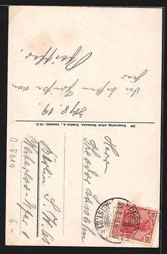 AK Dresden, Neues Rathaus