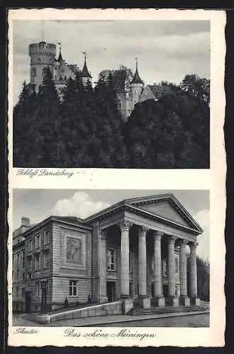 AK Meiningen, Schloss Landsberg, Theater
